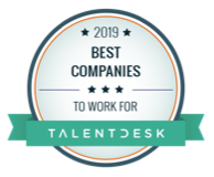 Talendesk最好的公司在2019年奖励工作