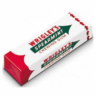 多汁的水果口香糖